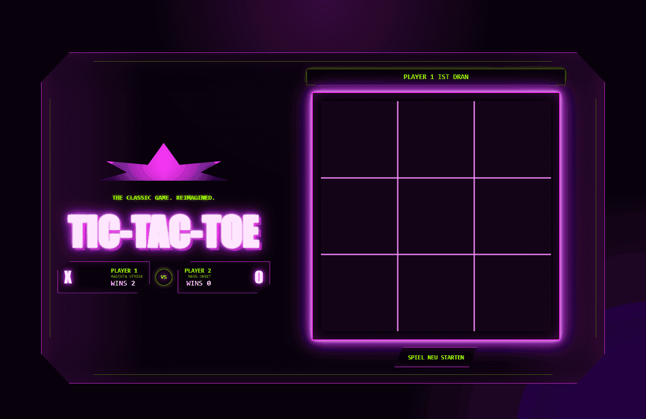 Tic Tac Toe Projekt
